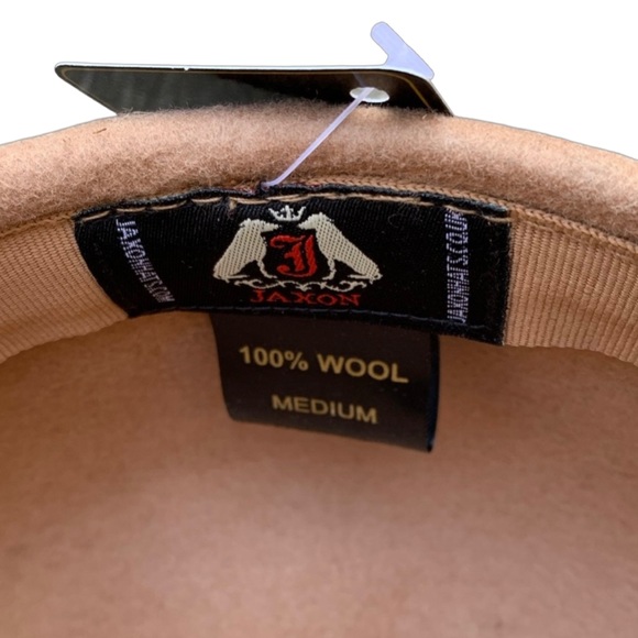 Tan Wool Ascot Cap - Picture 7 of 8